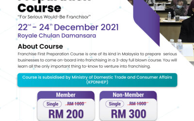 Franchise course for would be Franchisor